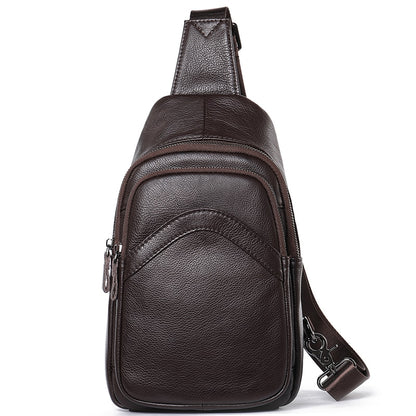 Leather Shoulder Messenger Bag