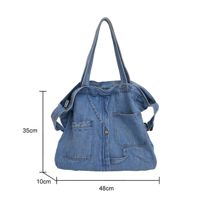 Denim Tote Bag