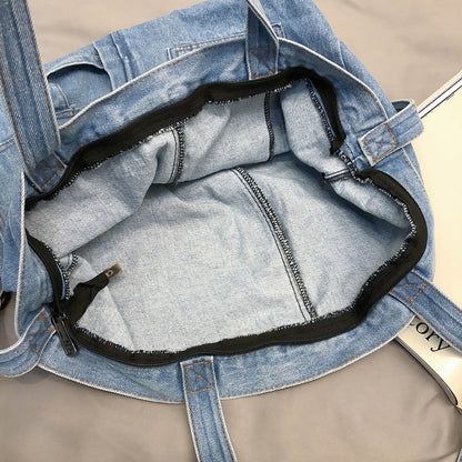 Denim Tote Bag